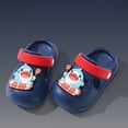 thumbnail image 5 of HGIEYS Boys Girls Toddler Clogs Little Kids on Slides Sandals Truck Car Bunny Summer Water Shoes Garden Beach Pool 12-18 Months, 5 of 6