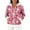 Purple Pink, variant on Women's Casual Fashion Long-Sleeve Zip-Up Fleece Hooded Cardigan with Christmas Print, Cozy and Warm for Winter Season,Purple Pink,M