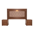 thumbnail image 3 of Recamara KS 4 Piezas Vizela Sin Espejo Nogal - Kessa Muebles, 3 of 5