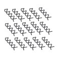 thumbnail image 1 of 25 Pcs Épingles à Cheveux Spirales Anti-Rayures Rondes Pointues, Épingles à Cheveux à Vis Torsadée pour Femmes Chignon Style DIY, 1 of 1