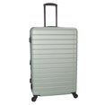 thumbnail image 6 of Protégé Vacationer 28-inch Checked Expandable Hardside Luggage With 360-Spinner Wheels and Divider Pockets, Pastel Green, 6 of 10