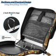 thumbnail image 4 of FORMRS Zipper Binder with Shoulder Strap 2-inch Ring 500 Sheet Capacity File Bag, Retro Abstract Eagle, 4 of 5