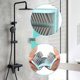 thumbnail image 3 of Without Ears Hair Catcher Reusable Shower Hair Wall Hair Grabber Collection Bathroom (1pcs-blue), 3 of 3