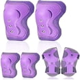 thumbnail image 1 of Juego de equipo de protección rodilleras, coderas, muñequeras, juego de almohadillas de seguridad 3 en 1 para niños, equipo de protección de 6 uds., 1 of 5