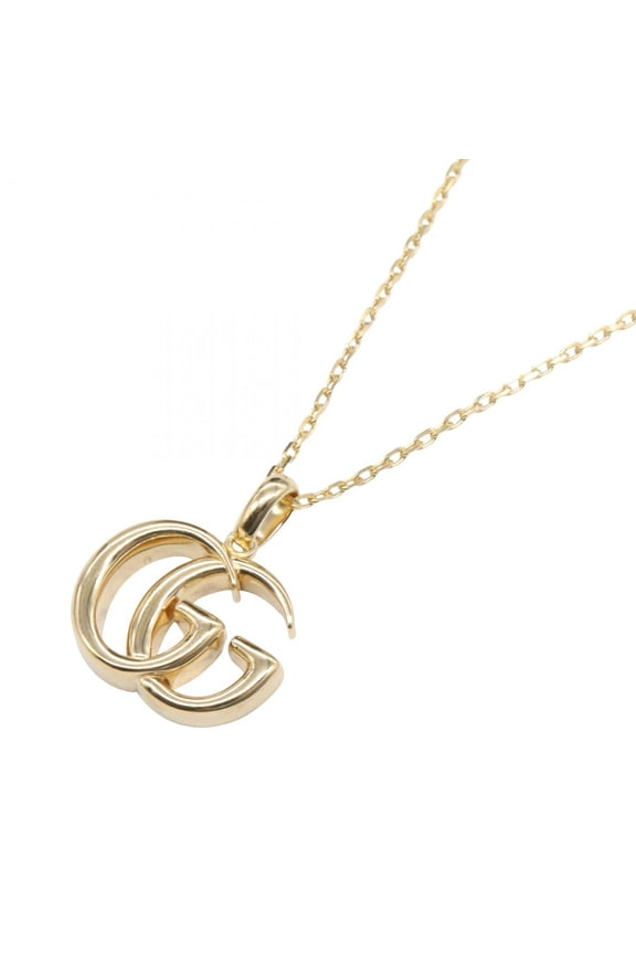 Pre-Owned Gucci GG Running Necklace, 18K Yellow Gold, for Men and Women.