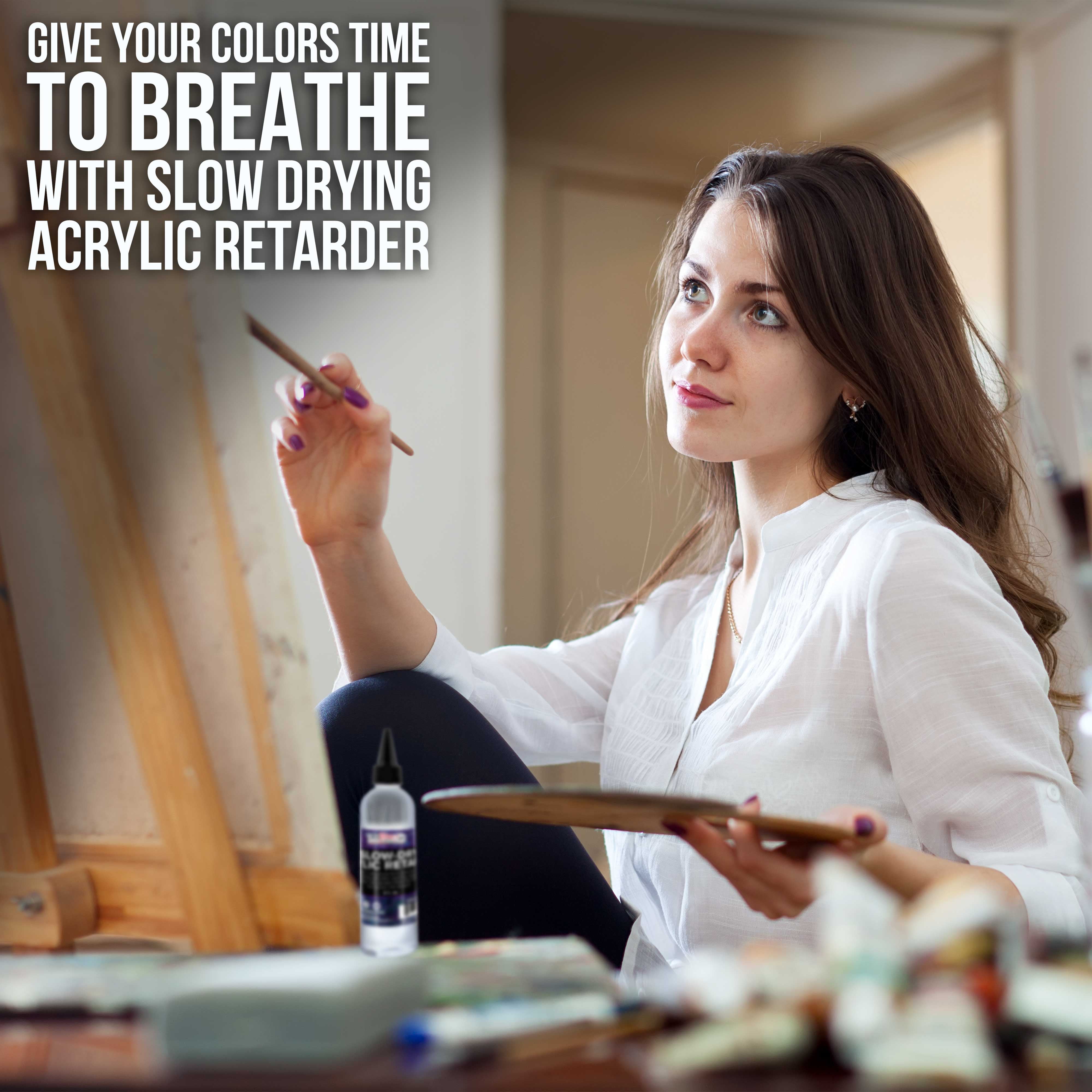 Slow Down Drying Time with the Best Retarders for Acrylic Paint