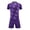 Purple, variant on Avrnliq Boys Girls Soccer Training Outfit 2-Piece Quick Dry Jersey & Shorts Lightweight Team Uniform for Practice & Matches,Size 13 T