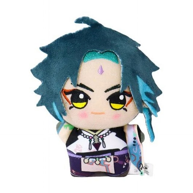 20 Style 10CM Impact Tartaglia Zhong Li Kokomi Eula Raiden Shogun Plush Pendant Toy Doll Mini Keychain Backpack for Gift