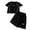 a12-Black, variant on KPOPLK Boys Athletic Shorts Set for 1-12Y Outfit Clothes Teen Breathable Performance Graphic Tee and Mesh Gym Shorts 2 Piece Size 9-10 Years,Light Blue