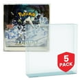 thumbnail image 1 of EVORETRO 5-Pack PET Case Protectors for Large Japanese Booster Boxes – Clear, Durable, Dustproof TCG Display Storage, 1 of 5