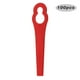 thumbnail image 4 of 50 cuchillas para desbrozadora, cuchillo para cortacésped, accesorios para cortacésped (rojo), 4 of 6