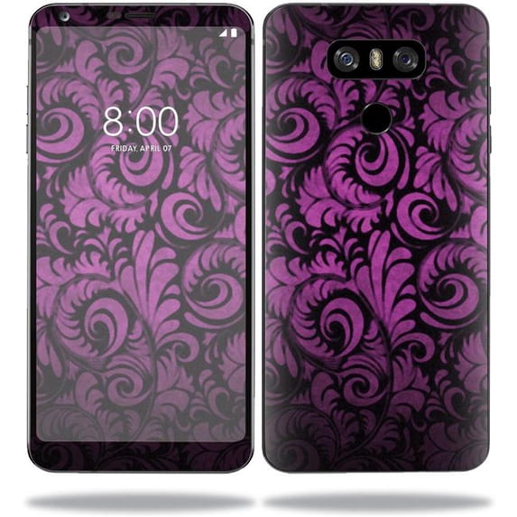 MightySkins LGG6-Purple Style Skin for LG G6 Sticker Wrap Cover Sticker - Purple Style
