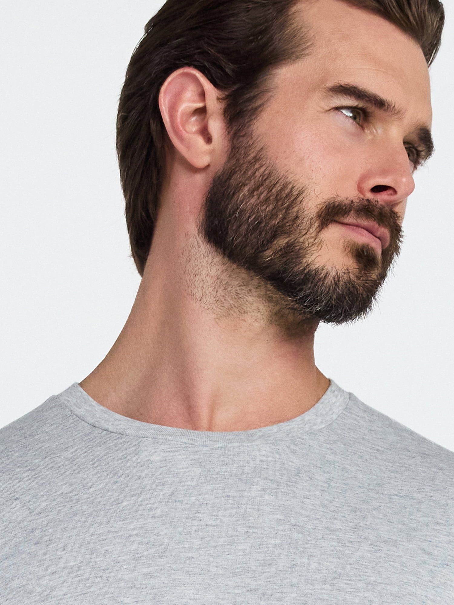 Athletic Works Men's and Big & Tall Men's Tri-Blend Tee with Long Sleeves, Sizes XS-4XLT