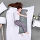 thumbnail image 3 of Body Pillow Utopia Bedding - Almohada de cuerpo completo para adultos, color gris, 3 of 7