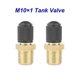 thumbnail image 1 of 2025 Car Tire Inflating Valve Anti-Corrosion Brass Schrader Valve with Valve Core Air Compressor Tank Fill Valve with Sealing Caps, 1 of 5