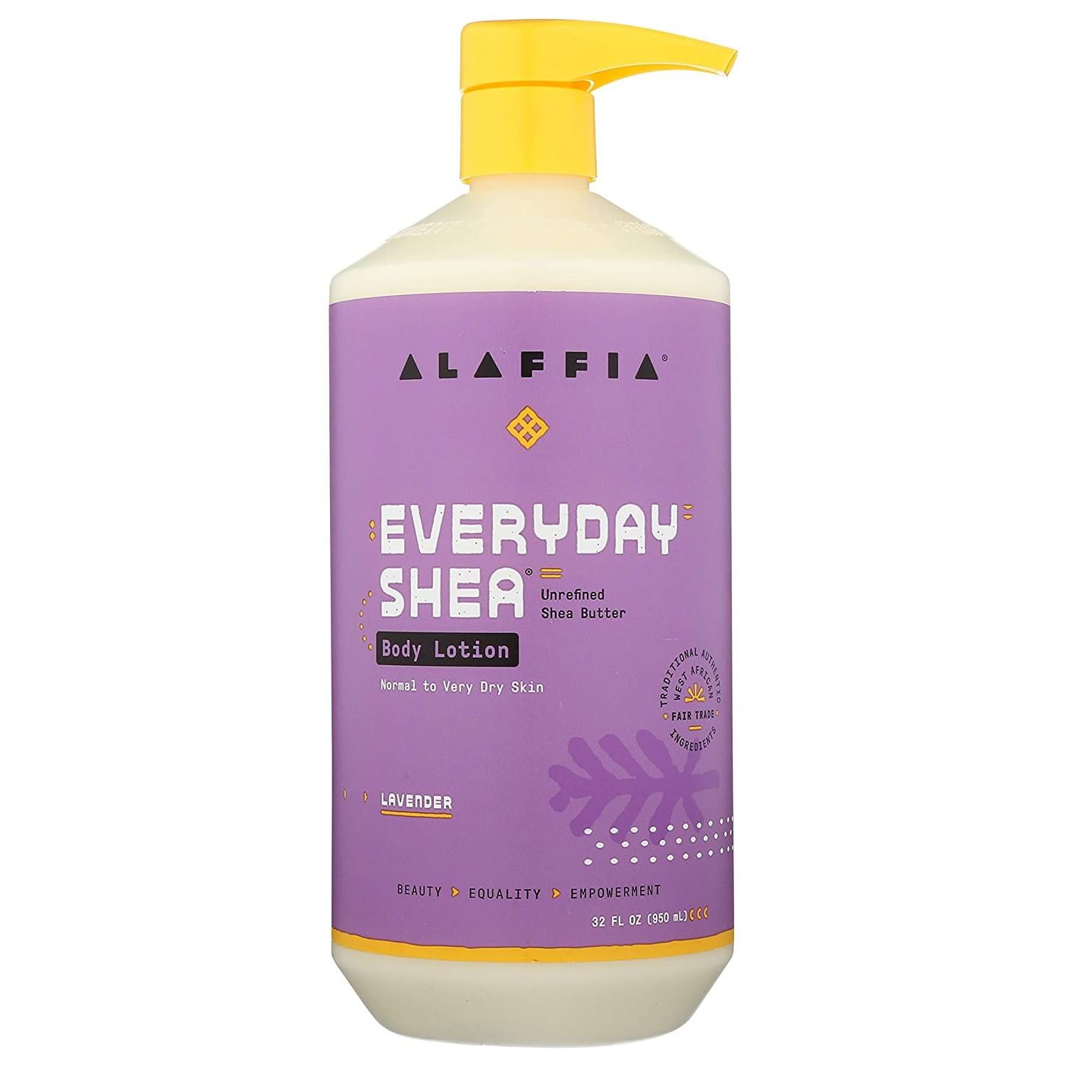 Alaffia Everyday Shea Shea Butter Hydrating Body Lotion, 32 Oz