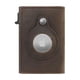 thumbnail image 1 of Tarjetero de piel auténtica, tarjetero automático de piel de vaca, monedero, tarjetero multifuncional para varias tarjetas, 1 of 5