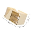 thumbnail image 2 of unbranded Organizador De Escritorio Giratorio Color Beige Para Brochas Y Cosméticos Con Cajones Prácticos, 2 of 8