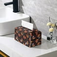 thumbnail image 5 of ZUXONGSY Rooster Tissue Box Covers Rectangle PU Leather Rectangular Tissue Box with Buttons Leather Tissue Box Holder Easy to Install Facial Paper Organizer Indoor Decorations, 5 of 7