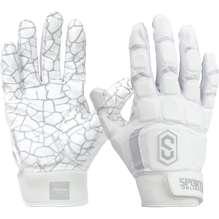 Sports Unlimited Max Clash Padded Lineman Football Gloves