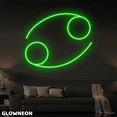thumbnail image 2 of Glowneon Cancer Neon Sign, Cancer Led Sign, Cancer Horoscope Light, 2 of 5
