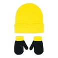 thumbnail image 2 of Minions Toddler Girls Hat & Mitten Set, 2 of 3