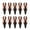 Coffee brown, variant on 10Pcs Worms Fishing Lures Soft Plastic Fishing Lures Fishing Baits Lures