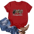 thumbnail image 4 of Birdeem Blouse à Manches Courtes Imprimée Mode pour Femmes T-Shirt Col Rond Amusant, 4 of 12