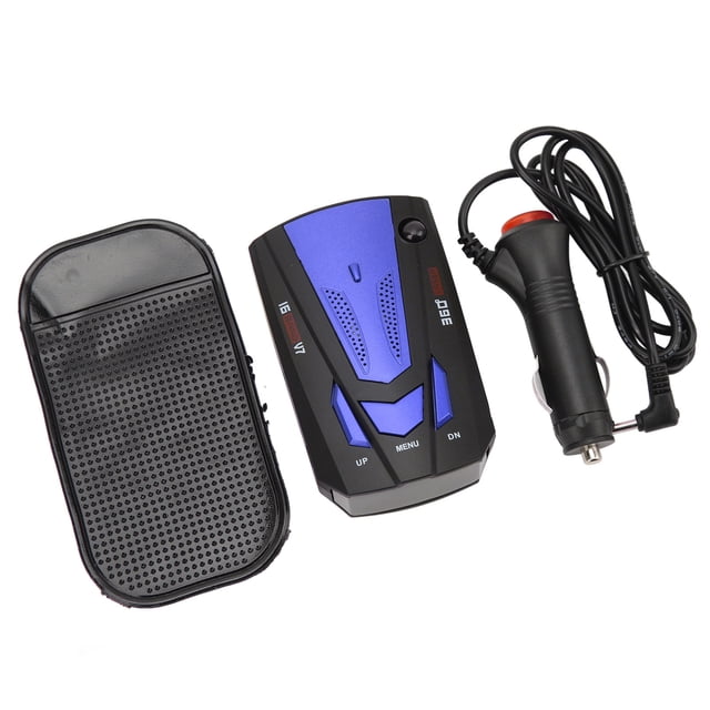 Detector de radar de Automóvil, Deteción Electrónica de Detección Electrónica de 360 Grados DC 12V Operación Fácil para Vehículo