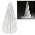 thumbnail image 4 of MasteelfCA Voile de Mariage Simple Élégant Simple Couche avec Peigne Accessoires de Mariage (Beige, 5 Mètres), 4 of 7