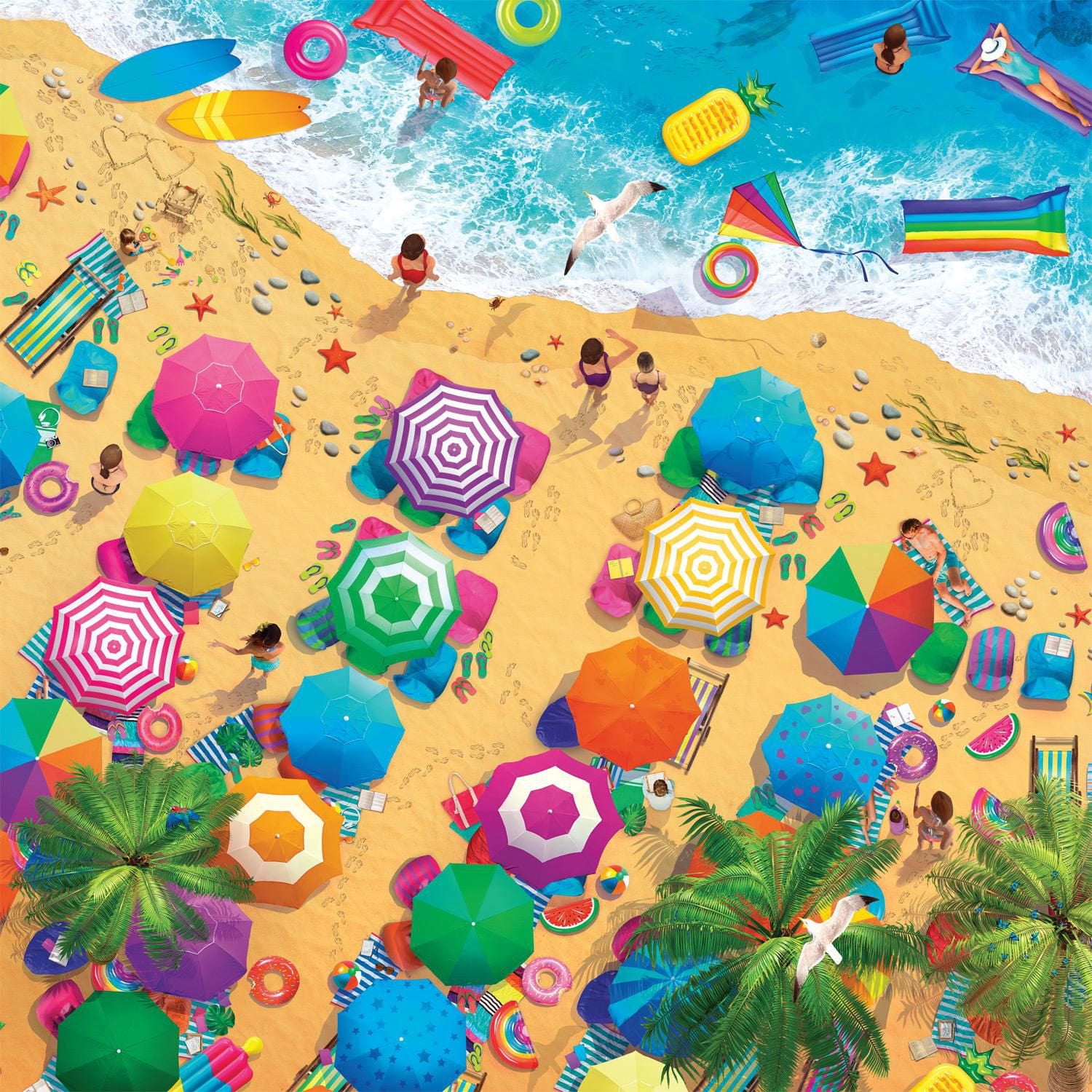 Buffalo Games - Art of Play - Fun in the Sun - 300 Piece Jigsaw Puzzle