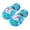 Blue, variant on Light Up Slippers For Kids, Sensor Glow Sandals Cute Cartoon Eyes, Motion Sensor LED Slides, for Teens