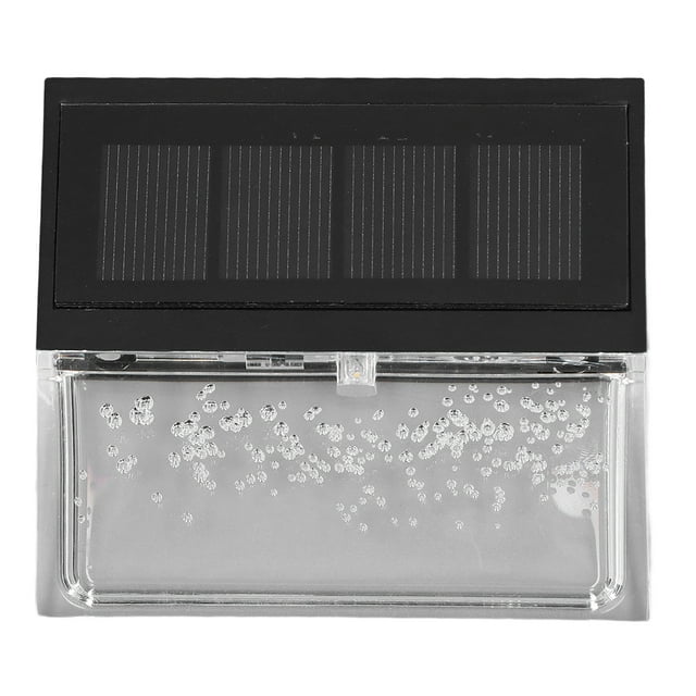 Lumières Extérieures de Plate-Forme, Lumières de Clôture d'Économie d'Énergie Large Application Réglable Mode IP65 Étanche Statique Dynamique pour Jardin pour Arrière-Cour pour Extérieur