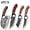 4PCS, variant on 5PCS Kitchen Chef Knife Set Including Boning Knife Sharp Butcher Utility Meat Cleaver High Quality Stainless Steel Household Cooking Tool Multipurpose for Professional Chefs and Home Use