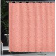 thumbnail image 3 of Ambesonne Rose Shower Curtain, Simplistic Minimalist Flowers, 69"Wx70"L, Dark Salmon Pale Rust, 3 of 4