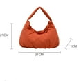 thumbnail image 5 of Hfnxid Slouchy Tote Bag Cute Nylon Solid Pleated Handbag Women Travel Casual Shoulder Satchel Bag, 5 of 7