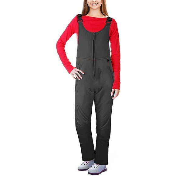 Women's Essential Insulated Snow Bibs Overalls Ladies Ski Bibs Pants