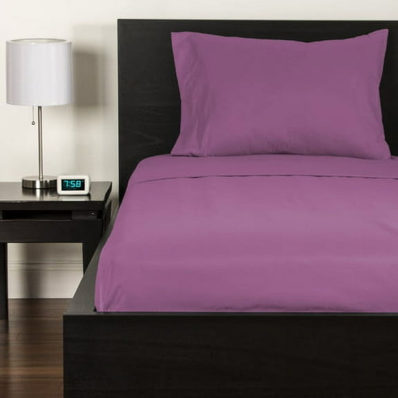 Crayola Vivid Violet Full size Microfiber sheet set