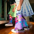 thumbnail image 6 of EUXTERPA Butterfly Girls Sneakers Light Up Flashing Shoes Kids Casual Sneakers with Hook and Loop, Toddler Size 10, 6 of 6