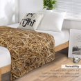 thumbnail image 5 of sunny natural hay straw Throw Blanket Sofa Quilt Sofa Blanket Blankets For Baby Extra Large Throw Blanket, 5 of 6