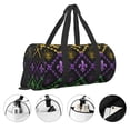 thumbnail image 5 of Easygdp Mardi Gra Geometric Travel Bag, Camping, Weekend, Carry On Overnight Duffel Bag with Shoulder Strap, 5 of 8