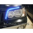 thumbnail image 1 of For 2000-2007 Toyota Kluger LED DRL Strips for Headlamps Headlights Head Lamps Day Time Running Lights, 1 of 5