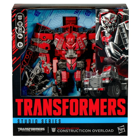 Transformers Studio Series 8 Inch Action Figure - Revenge of the Fallen MTMTE Collection Constructicon Overload Exclusive