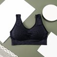 thumbnail image 2 of Sngxgn Sport Bras Padded Strappy Cropped Bras for Yoga Workout Fitness Low Impact(Black,One Size), 2 of 3