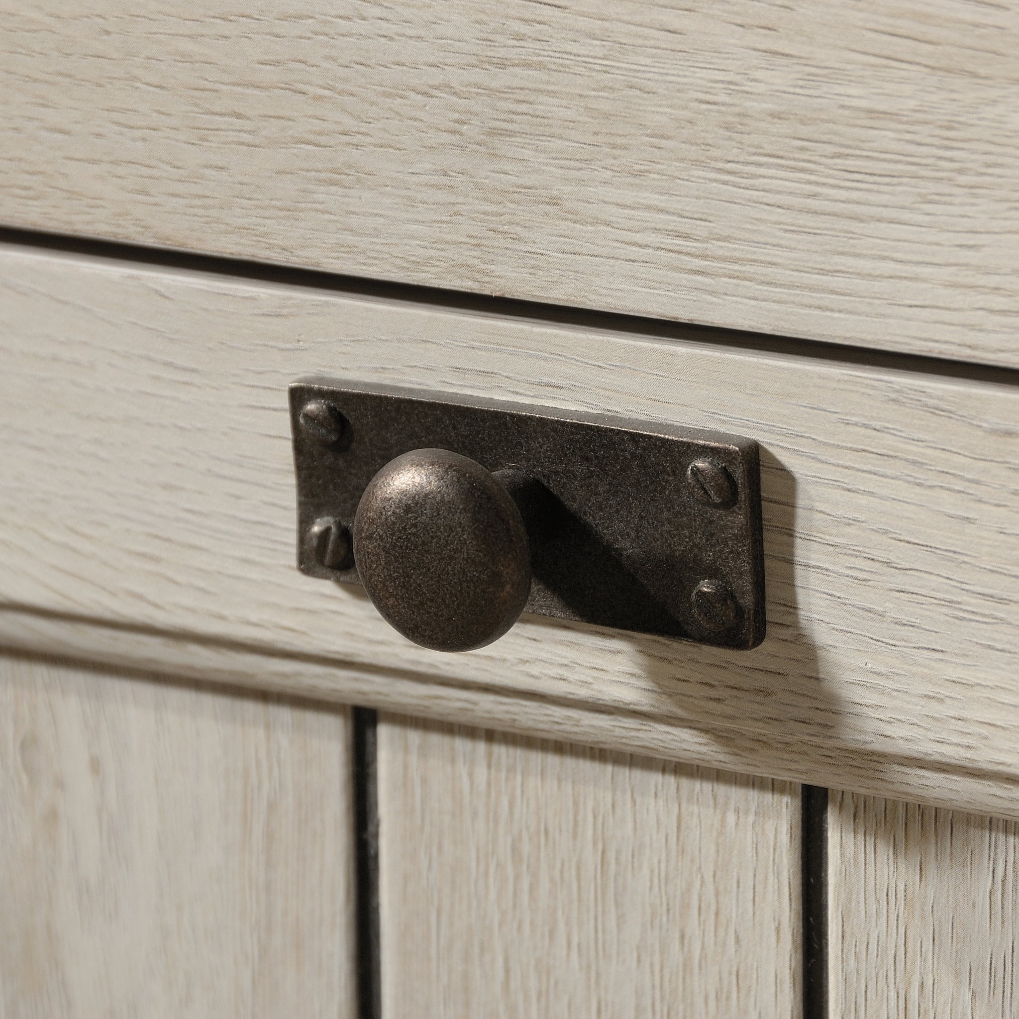 Sauder Costa Computer Desk, Chalked Chestnut Finish