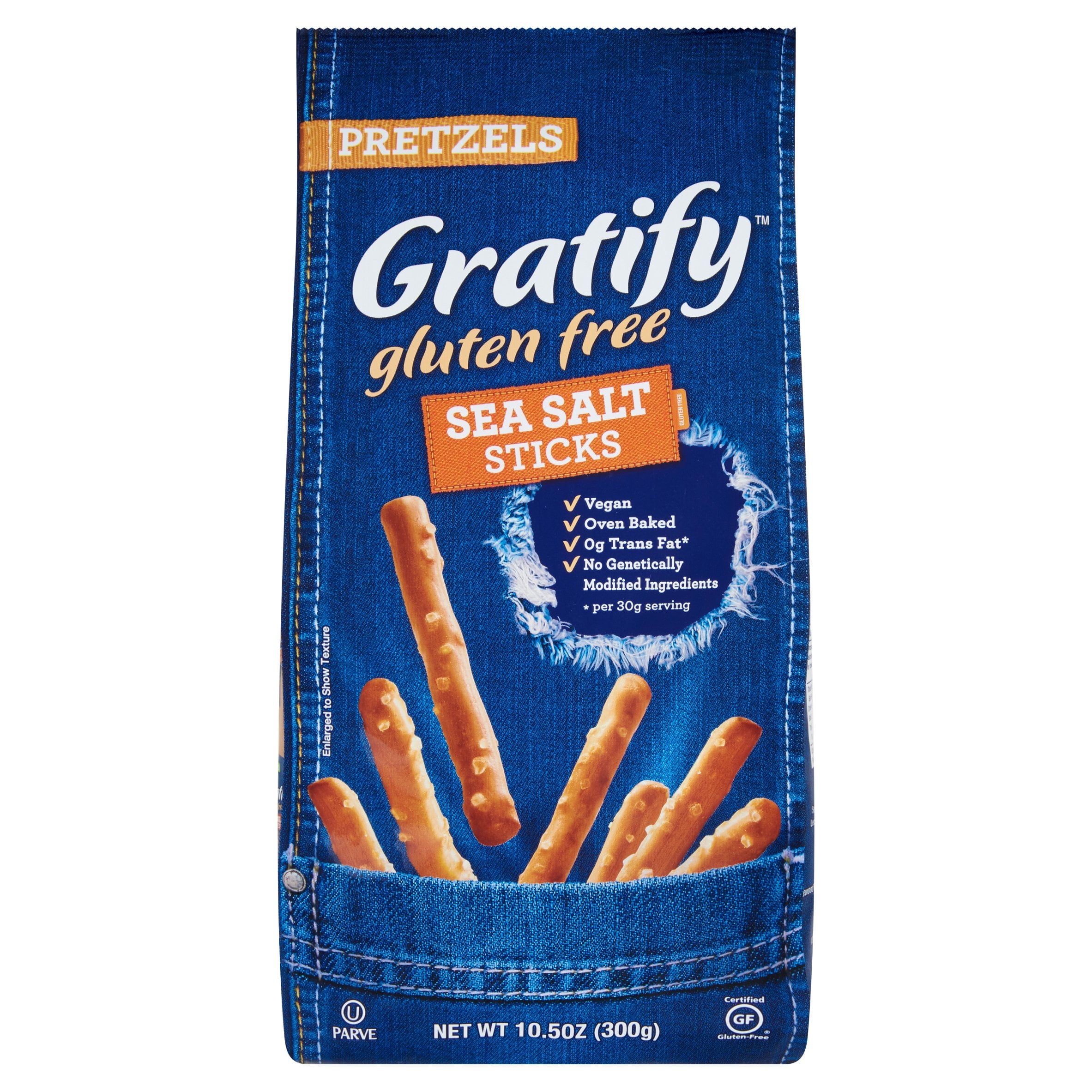 Gratify Pretzel Sticks Gf,10.5 Oz (Pack Of 6)
