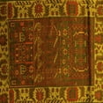 thumbnail image 1 of Ahgly Company Indoor Square Persian Yellow Traditional Area Rugs, 7' Square, 1 of 4