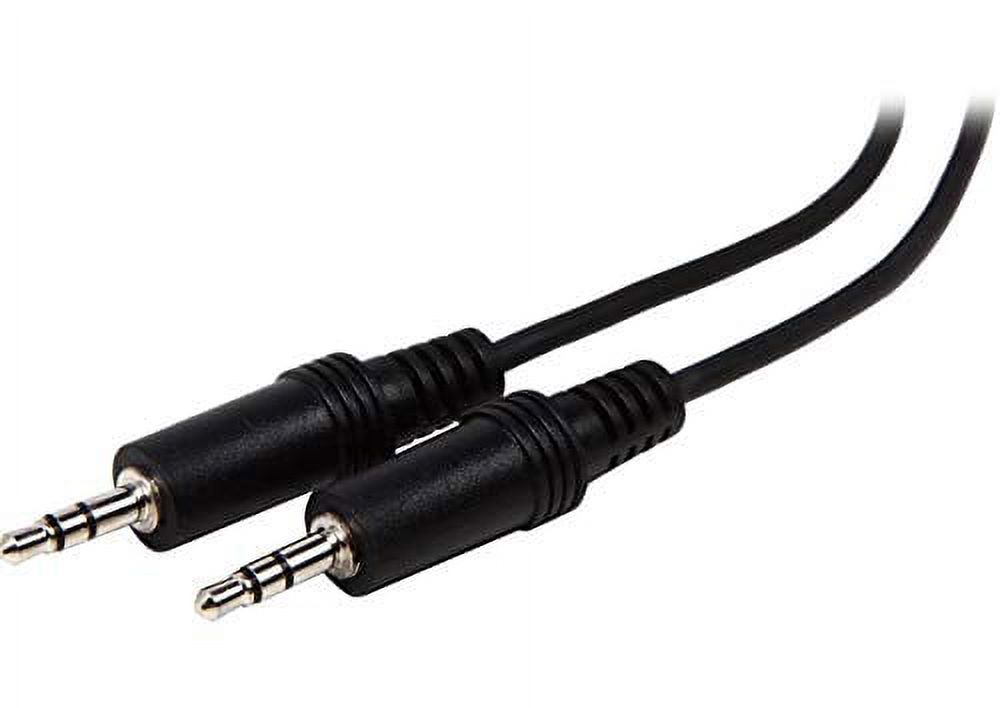 imbaprice 50 feet extra long professional quality nickel plated 3.5 mm male/male stereo audio cable - image 2 of 2