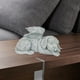 thumbnail image 3 of Decorativa Estatua de ángel para mascotas, lindo perro durmiendo, gato, alas de ángel, escultura de resina (A) Likrtyny Decoraciones, 3 of 7