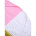 thumbnail image 6 of Douhoow Women Crochet Knit Crop Tops Hollow Out T-Shirt Long Sleeve Patchwork Tee, 6 of 9